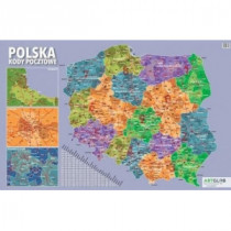 Artglob Desk pad - coduri poștale Polonia