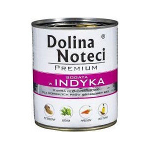 Dolina Noteci DOLINA NOTECI Premium bogata w indyka - mokra karma dla psa - 800g