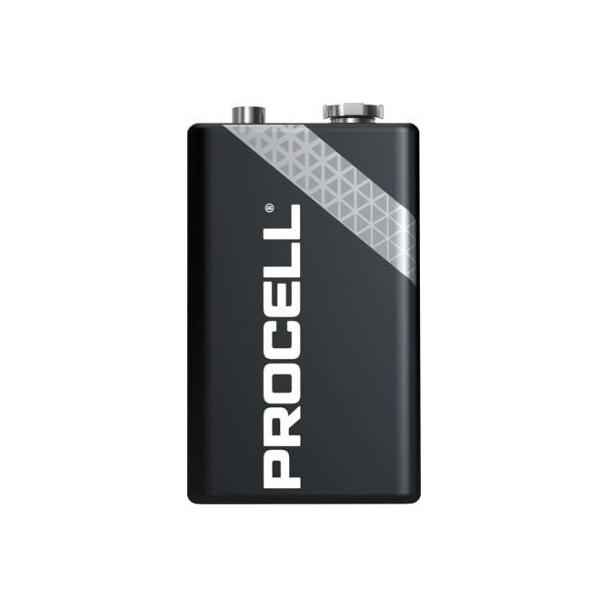 Set 10 bucati baterie Procell 9v duracell industrial alkaline e-block 6lp3146