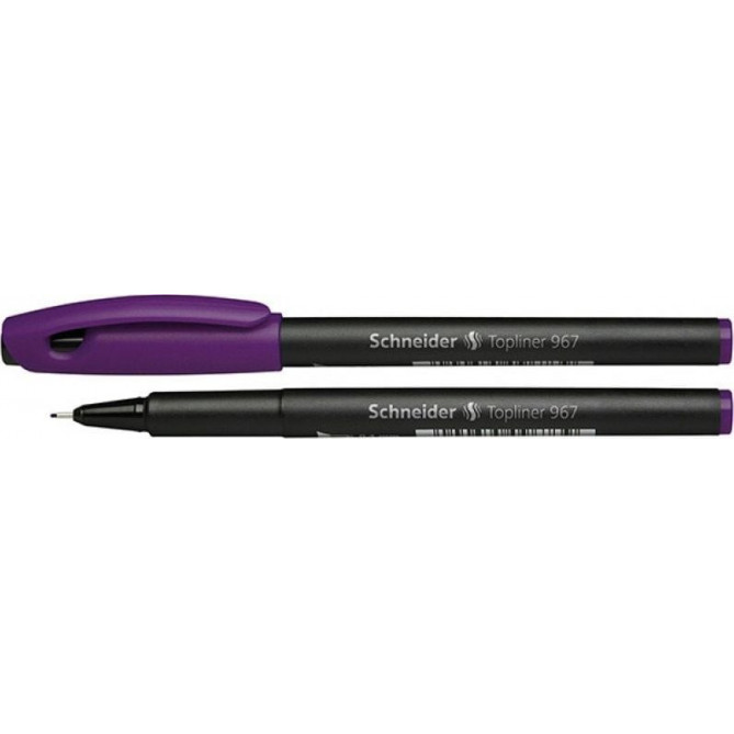 Schneider Fineliner SCHNEIDER Topliner 967, 0,4 mm, violet