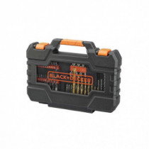 Trusa de gaurit si insurubat 76 piese Black+Decker A7231-XJ