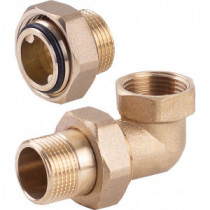 Racord cot Perfexim Brass cu inel O 5/4" (07-148-0320-000)