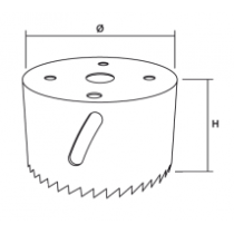 Graphite Otwornica bi-metalowa 29mm - 57H910