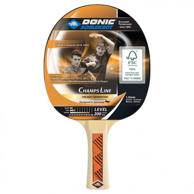 Rachetă de tenis de masă Donic Champs 200 (22109)