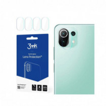 Set 4xFolie Protectie Sticla Flexibila 3MK pentru Camera Xiaomi Mi 11 