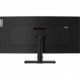 Monitor Curbat LED IPS Lenovo ThinkVision 34", UltraWide QHD, DisplayPort, Negru, Pivot, T34w-20