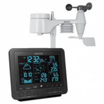 Statie meteorologica profesionala Sencor SWS 9700, 5-in-1, Negru