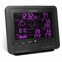 Statie meteorologica profesionala Sencor SWS 9700, 5-in-1, Negru