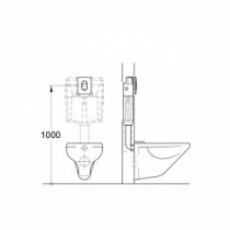 Arena Cosmopolitan WC crom (38844000)