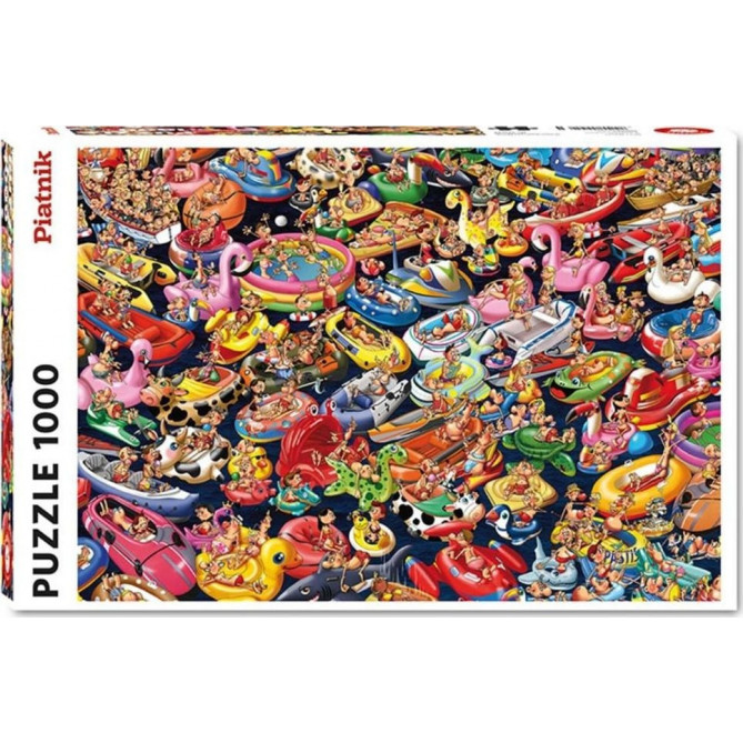 Puzzle Piatnik "Floating around", 1000 piese, dimensiune 68 x 48 cm