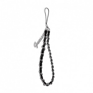 Snur telefon Guess Chain Charms Negru