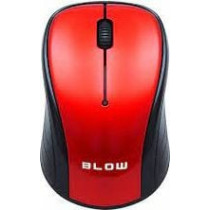 Mouse Blow MBT-100 (84-023#), Optic, Bluetooth, Wireless, 1600 DPI, 3 butoane, Negru-Rosu