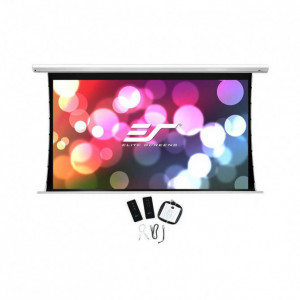 Ecran proiectie electric profesional EliteScreens Saker SKT120XHW-E20, perete/tavan, 265.7 x 149.6 cm, Tensionat, 16:9