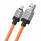 Cablu USB Baseus Cablu de încărcare rapidă Baseus USB-A la Lightning CoolPlay Series 2.4A 1 m (portocaliu)