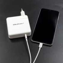 Încărcător Qoltec încărcător FAST 96W | 5-20V | 3-4,7A | USB-C PD | alb