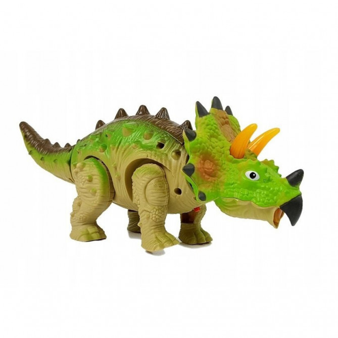 Baterie Lean Sport Dinozaur Triceratops Verde (7189)