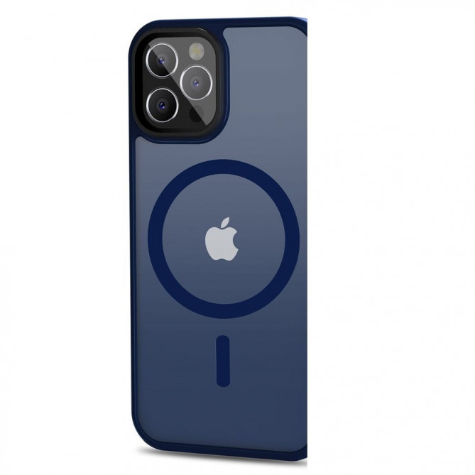 Tech-Protect Tech-protect Magmat Husă MagSafe Apple iPhone 12/12 Pro Matte Navy