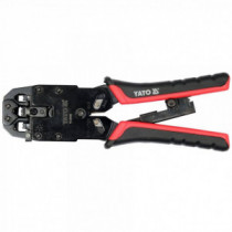 Cleste sertizare conectori Yato YT-22443, pentru RJ45, RJ10, RJ11