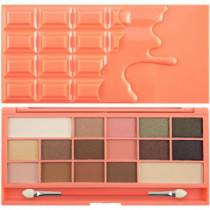 Paleta de farduri Makeup Revolution I Heart Makeup Palette Chocolate, Chocolate and Peaches