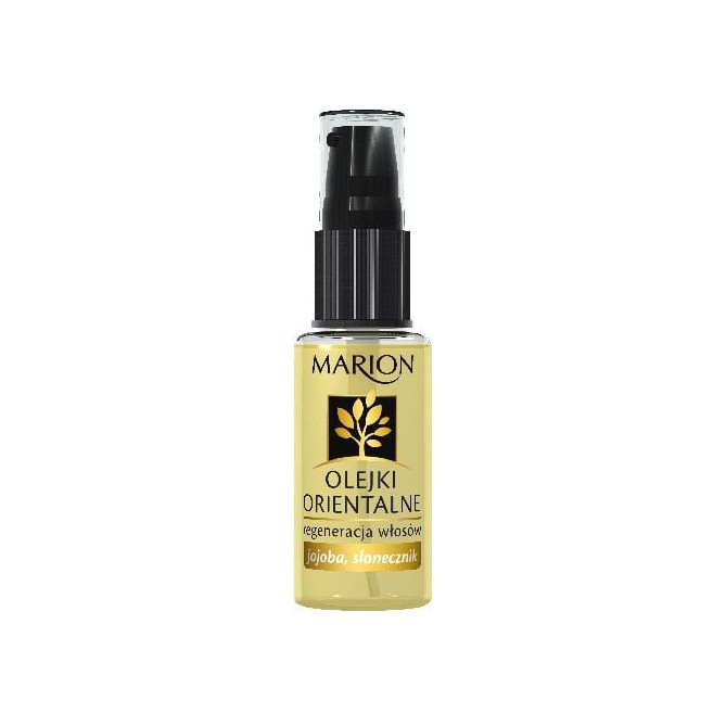 Ulei pentru regenerarea parului Marion Oriental Oils, 30ml, Hrănire, Regenerare, Netezire