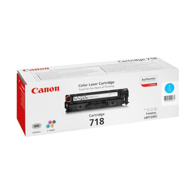 Toner Canon CRG-718 (2661B002), Azur