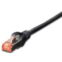 Cablu digitus Patchcord CAT6, S-FTP, 1m, negru, 10 sztuk (DK-1644-010-BL-10)