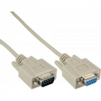 Cablu inline Serial DB9 cablu de sex masculin - feminin 2m gri (12232)