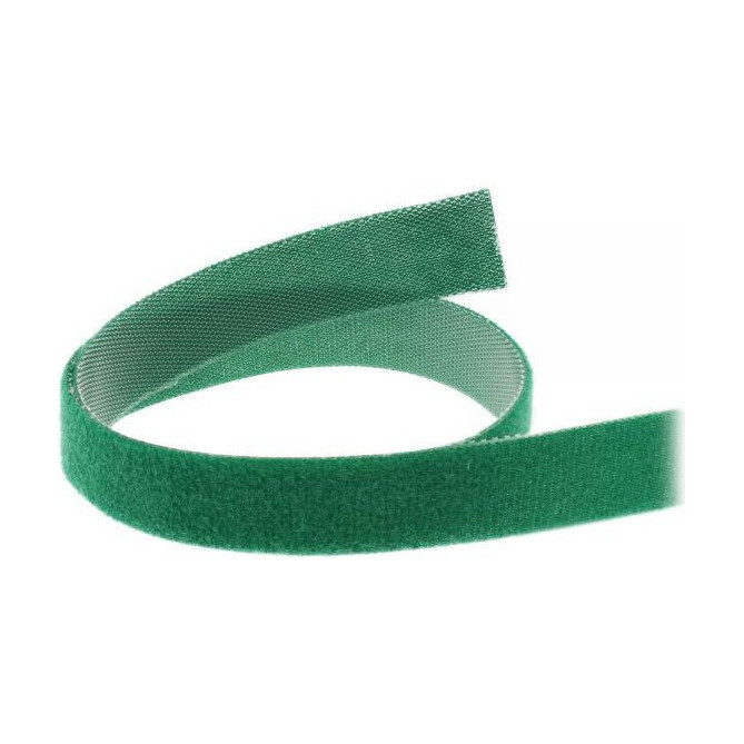 Cablu inline Paste pentru cabluri cu banda de tip velcro, 16mm, verde, 10m (59934C)