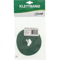 Cablu inline Paste pentru cabluri cu banda de tip velcro, 16mm, verde, 10m (59934C)