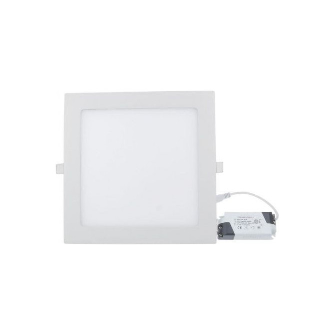 SQUARE LED PANOU DE CULOARE 18W ALB CALD