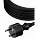 Un cablu cu un plug-40H de PP / u 5m H05RR-F 3x2.5 IP44 (W-97279)