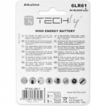 Baterii alcaline Techly Lr61 9v 1p, (ibt-lr61t9v)