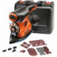 Slefuitor orbital Black & Decker KA280K, 220 W, 13000 RPM, AUTOSELECT, 4 IN 1 + 19 ACCS