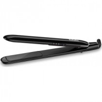 Placa de par BaByliss ST255E Sleek Finish, placi Tourmaline-Ceramice,230 grade, suprafata curbata, Negru