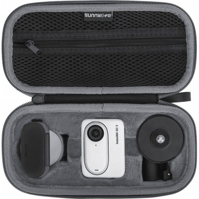 Husa SunnyLife Husa de transport Valisa pentru Insta360 Go 3 Go3 + Accesorii / Ist-b589-d