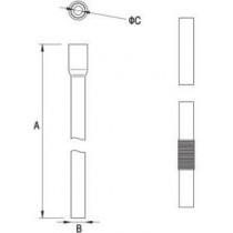 Pipe drepte I-O 105,1 (10500108)