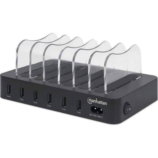 6-Port stație 6x USB-ofertă cu un 50W 5V 2.4a