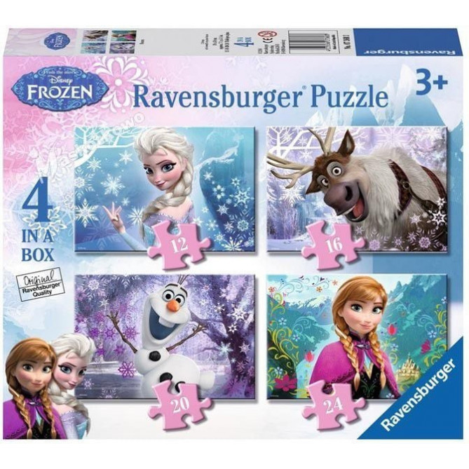 Ravensburger 4 în 1 Frozen (073603)