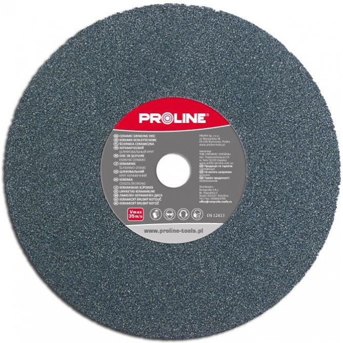 Piatra polizor Proline, 125 x 16 mm, granulatie 60