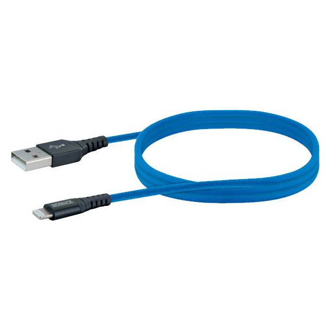 Schwaiger USB-A - Cablu USB Lightning 1,2 m albastru (LPRO440501)