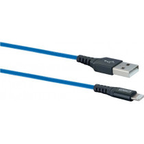 Schwaiger USB-A - Cablu USB Lightning 1,2 m albastru (LPRO440501)