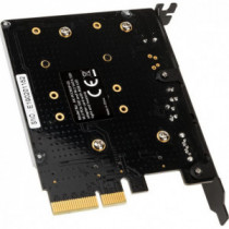 Adaptor Akasa pentru 2 unități M.2 - PCI-E (AK-PCCM2P-03)