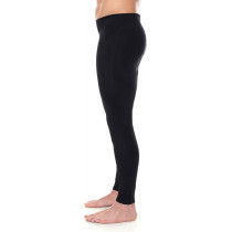 Pantaloni scurți de ciclism lungi Brubeck pentru bărbați, cu pad negru, S. (LE11900)