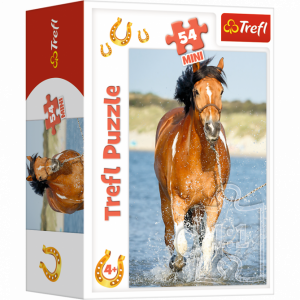 Trefl PUZZLE 54EL TREFL 19724 MINI SWIAT KONI PUD