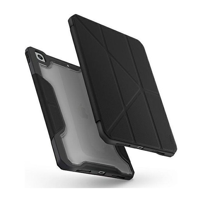 Etui na tablet PanzerGlass Etui UNIQ Trexa Apple iPad 10.2 2019/2020/2021 (7., 8. i 9 generacji) Antimicrobial czarny/black