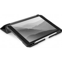 Etui na tablet PanzerGlass Etui UNIQ Trexa Apple iPad 10.2 2019/2020/2021 (7., 8. i 9 generacji) Antimicrobial czarny/black